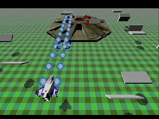 XEVI Mono by Yukun Software - Screenshot #3 Sega Saturn Game Basic - XEVI Mono by Yukun Software - Screenshot #3