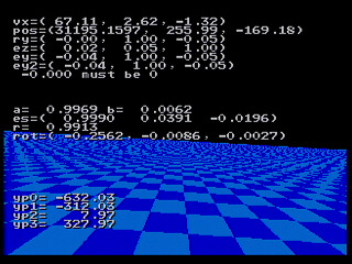 Sega Saturn Game Basic - Sora wo Tobu Test v1.02 (Alt 1) by Minatsu / Gary Brooks - Screenshot #3