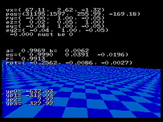 Sora wo Tobu Test v1.02 (Alt 1) by Minatsu / Gary Brooks - Screenshot #3 Sega Saturn Game Basic - Sora wo Tobu Test v1.02 (Alt 1) by Minatsu / Gary Brooks - Screenshot #3