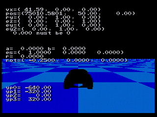 Sega Saturn Game Basic - Sora wo Tobu Test v1.02 (Alt 2) by Minatsu / Gary Brooks - Screenshot #3