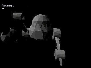 Sega Saturn Game Basic - Polygon TEST PROGRAM - gary3 by Gary Brooks - Screenshot #1