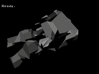 Sega Saturn Game Basic - Polygon TEST PROGRAM - gary5 by Gary Brooks - Screenshot #2
