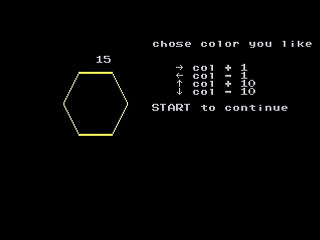 test - pol hex field by Stern (Stern White / Ainsuph) - Screenshot #1 Sega Saturn Game Basic - test - pol hex field by Stern (Stern White / Ainsuph) - Screenshot #1