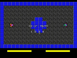 Hover Car Battle Game by towofu - Screenshot #3 Sega Saturn Game Basic - Hover Car Battle Game by towofu - Screenshot #3