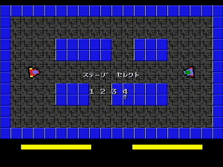 Hover Car Battle Game by towofu - Screenshot #4 Sega Saturn Game Basic - Hover Car Battle Game by towofu - Screenshot #4