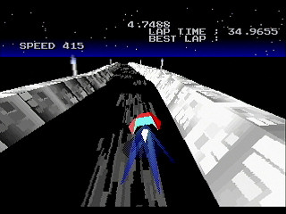 High Speed + by Yukun Software - Screenshot #2 Sega Saturn Game Basic - High Speed + by Yukun Software - Screenshot #2