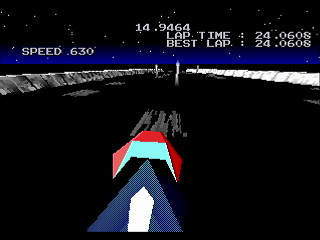High Speed + by Yukun Software - Screenshot #5 Sega Saturn Game Basic - High Speed + by Yukun Software - Screenshot #5