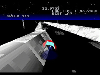 High Speed by Yukun Software - Screenshot #3 Sega Saturn Game Basic - High Speed by Yukun Software - Screenshot #3
