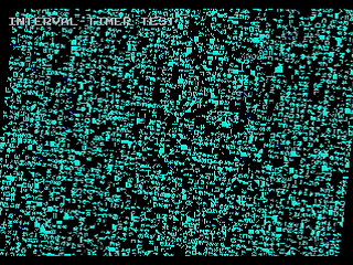Interval Timer Test 2 by Bits Laboratory - Screenshot #2 Sega Saturn Game Basic - Interval Timer Test 2 by Bits Laboratory - Screenshot #2