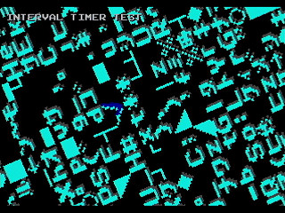 Sega Saturn Game Basic - Interval Timer Test 2 by Bits Laboratory - Screenshot #4