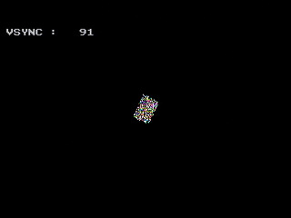 Sega Saturn Game Basic - Interval Timer Test 3 by Bits Laboratory - Screenshot #1