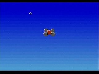 Jidousha Game Sample / Car Game Sample by Yukun Software - Screenshot #1 Sega Saturn Game Basic - Jidousha Game Sample / Car Game Sample by Yukun Software - Screenshot #1