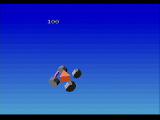 Jidousha Game Sample / Car Game Sample by Yukun Software - Screenshot #3 Sega Saturn Game Basic - Jidousha Game Sample / Car Game Sample by Yukun Software - Screenshot #3