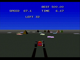 Bang Car by Yukun Software - Screenshot #2 Sega Saturn Game Basic - Bang Car by Yukun Software - Screenshot #2