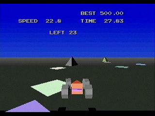 Sega Saturn Game Basic - Bang Car by Yukun Software - Screenshot #4