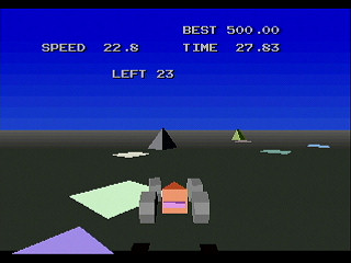 Bang Car by Yukun Software - Screenshot #4 Sega Saturn Game Basic - Bang Car by Yukun Software - Screenshot #4