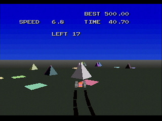Bang Car by Yukun Software - Screenshot #5 Sega Saturn Game Basic - Bang Car by Yukun Software - Screenshot #5