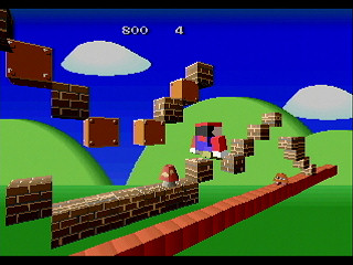 Sega Saturn Game Basic - Virtua Mario / Super Mario by Yukun Software - Screenshot #3