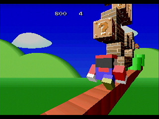 Sega Saturn Game Basic - Virtua Mario / Super Mario by Yukun Software - Screenshot #4