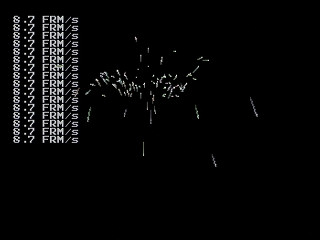 Sega Saturn Game Basic - Mini Program 4Ten - Hanabi by Kuribayashi - Screenshot #2