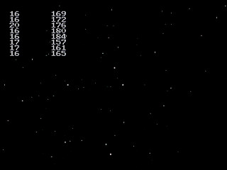 Sega Saturn Game Basic - Mini Program 4Ten - Stars by Kuribayashi - Screenshot #2