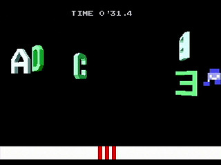 Sega Saturn Game Basic - Moji Heroi Game (Old Version) by RURUN - Screenshot #3