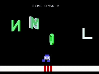 Sega Saturn Game Basic - Moji Heroi Game (Old Version) by RURUN - Screenshot #5