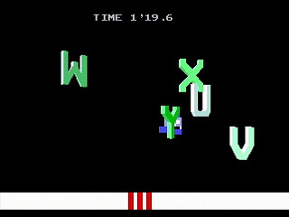 Sega Saturn Game Basic - Moji Heroi Game (Old Version) by RURUN - Screenshot #6