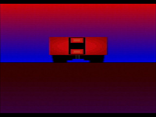 Sega Saturn Game Basic - My Car (texture scroll demo) by Yukun Software - Screenshot #1