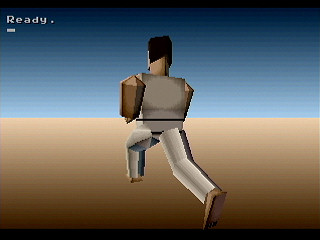 Sega Saturn Game Basic - Poly Fighter 2 by Yukun Software - Screenshot #2