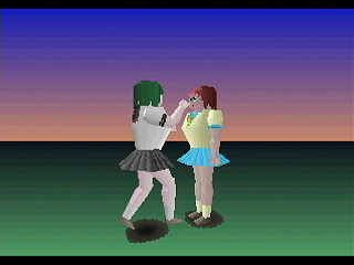 Poly Girl 01 by Yukun Software - Screenshot #3 Sega Saturn Game Basic - Poly Girl 01 by Yukun Software - Screenshot #3