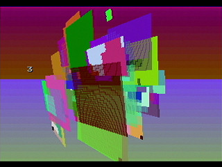 Sega Saturn Game Basic - Polygon Sample - poli1 by Yukun Software - Screenshot #3