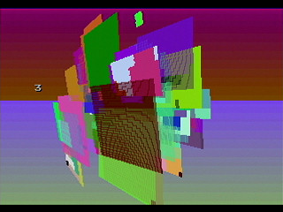 Polygon Sample - poli1 by Yukun Software - Screenshot #3 Sega Saturn Game Basic - Polygon Sample - poli1 by Yukun Software - Screenshot #3
