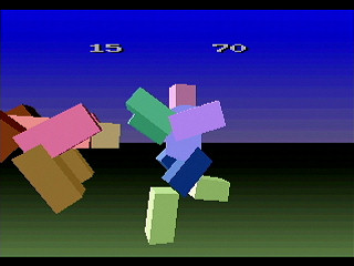 Sega Saturn Game Basic - Poly-Fighter Zero by Yukun Software - Screenshot #3