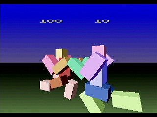 Sega Saturn Game Basic - Poly-Fighter Zero by Yukun Software - Screenshot #5