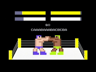 Sega Saturn Game Basic - Pro-Wrestling by RURUN - Screenshot #5