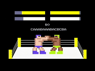 Pro-Wrestling by RURUN - Screenshot #5 Sega Saturn Game Basic - Pro-Wrestling by RURUN - Screenshot #5