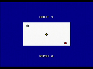Sega Saturn Game Basic - Putter Golf by RURUN - Screenshot #1
