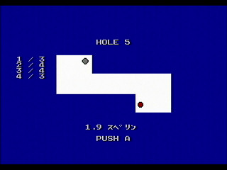 Sega Saturn Game Basic - Putter Golf by RURUN - Screenshot #6
