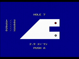 Sega Saturn Game Basic - Putter Golf by RURUN - Screenshot #8