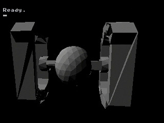 Polygon TEST PROGRAM - robotank by Gary Brooks - Screenshot #1 Sega Saturn Game Basic - Polygon TEST PROGRAM - robotank by Gary Brooks - Screenshot #1