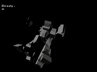 Sega Saturn Game Basic - Polygon TEST PROGRAM - robotech by Gary Brooks - Screenshot #1