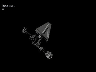 Sega Saturn Game Basic - Polygon TEST PROGRAM - rover by Gary Brooks - Screenshot #1