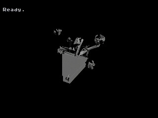 Sega Saturn Game Basic - Polygon TEST PROGRAM - rover by Gary Brooks - Screenshot #2