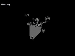 Polygon TEST PROGRAM - rover by Gary Brooks - Screenshot #2 Sega Saturn Game Basic - Polygon TEST PROGRAM - rover by Gary Brooks - Screenshot #2