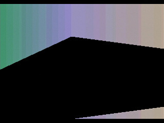 Bitmap Scroll Test by Yukun Software - Screenshot #2 Sega Saturn Game Basic - Bitmap Scroll Test by Yukun Software - Screenshot #2