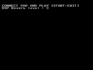 SE Test by Unknown - Screenshot #1 Sega Saturn Game Basic - SE Test by Unknown - Screenshot #1