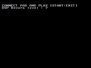 SE Test by Unknown - Screenshot #2 Sega Saturn Game Basic - SE Test by Unknown - Screenshot #2