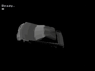 Sega Saturn Game Basic - Polygon TEST PROGRAM - sedan by Gary Brooks - Screenshot #3
