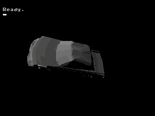 Polygon TEST PROGRAM - sedan by Gary Brooks - Screenshot #3 Sega Saturn Game Basic - Polygon TEST PROGRAM - sedan by Gary Brooks - Screenshot #3